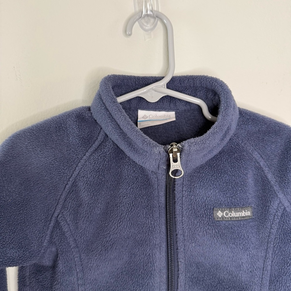 Blue Columbia Fleece Jacket for Kids - Boy or Girl - Picture 3 of 8